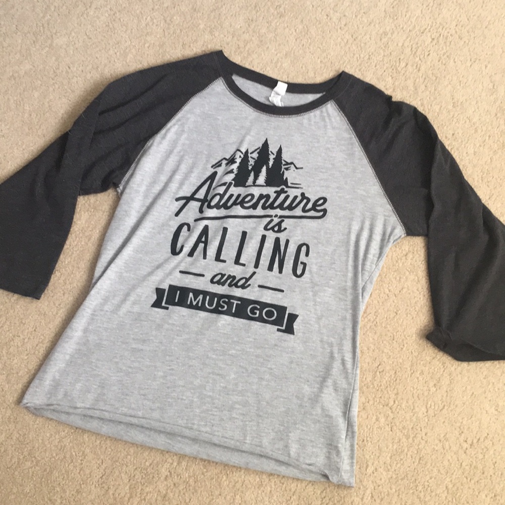 Jersey shirt Adventure is Calling and I must go❤️